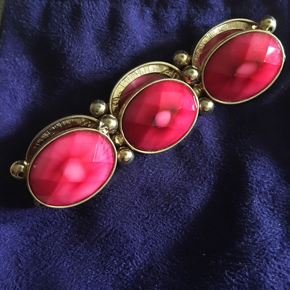 Hot pink bracelet